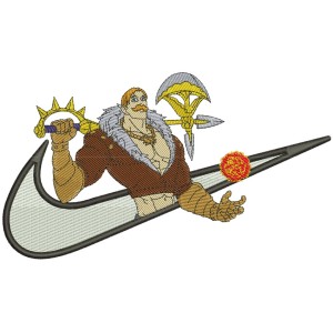 Swoosh x Escanor Embroidery Design 4 Sizes