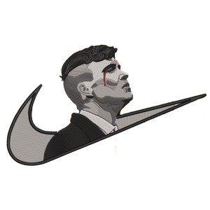 Swoosh x Thomas Shelby Embroidery Design 3 Sizes