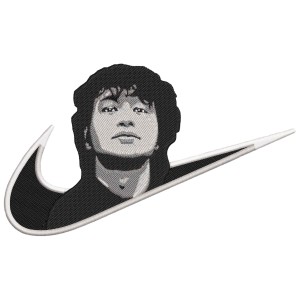 Swoosh x Viktor Tsoi Embroidery Design 4 Sizes