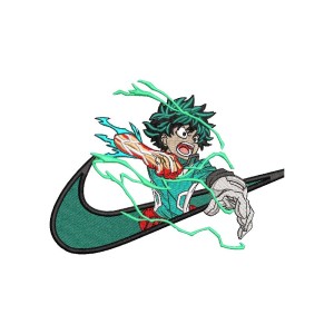 IZUKU MIDORIYA Embroidery Design 4 Sizes