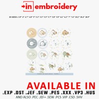 Under the Sea Embroidery Designs 18 Sizes