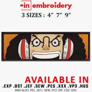 Usopp Eyes Embroidery Design 3 Sizes