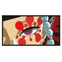 Tengen Uzui Eye Embroidery Design 4 Sizes