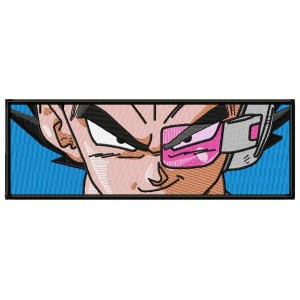 Vegeta Sensor Embroidery Design 2 Sizes