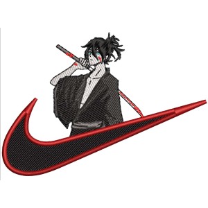 SWOOSH YATO NORAGAMI Embroidery Design 5 Sizes