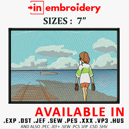 CHIHIRO OGINO Embroidery Design Free Download